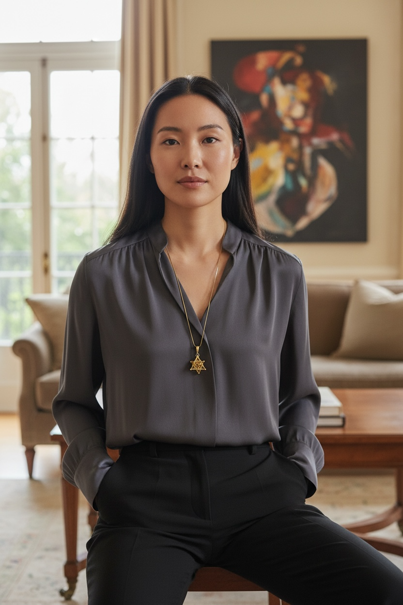 バズるの泉限定 バージョン. Soul Star Markaba Dalí –18kgfペンダント - 画像 (4)